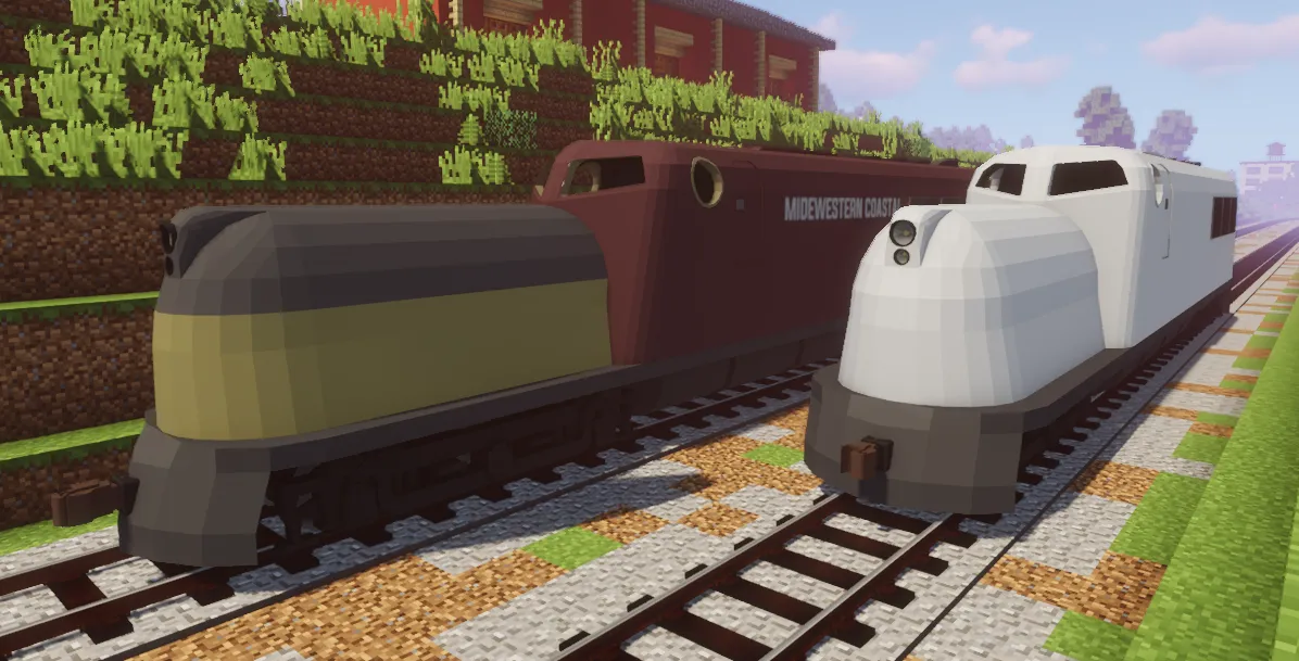 MCR Locomotive Pack — скриншот 3 (Текстуры, Minecraft)