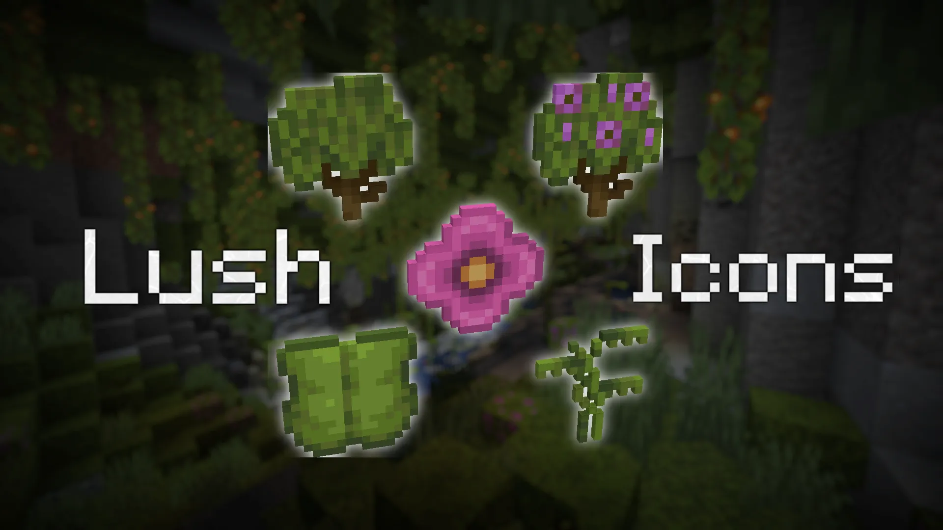 Lush Icons — скриншот 1 (Текстуры, Minecraft)