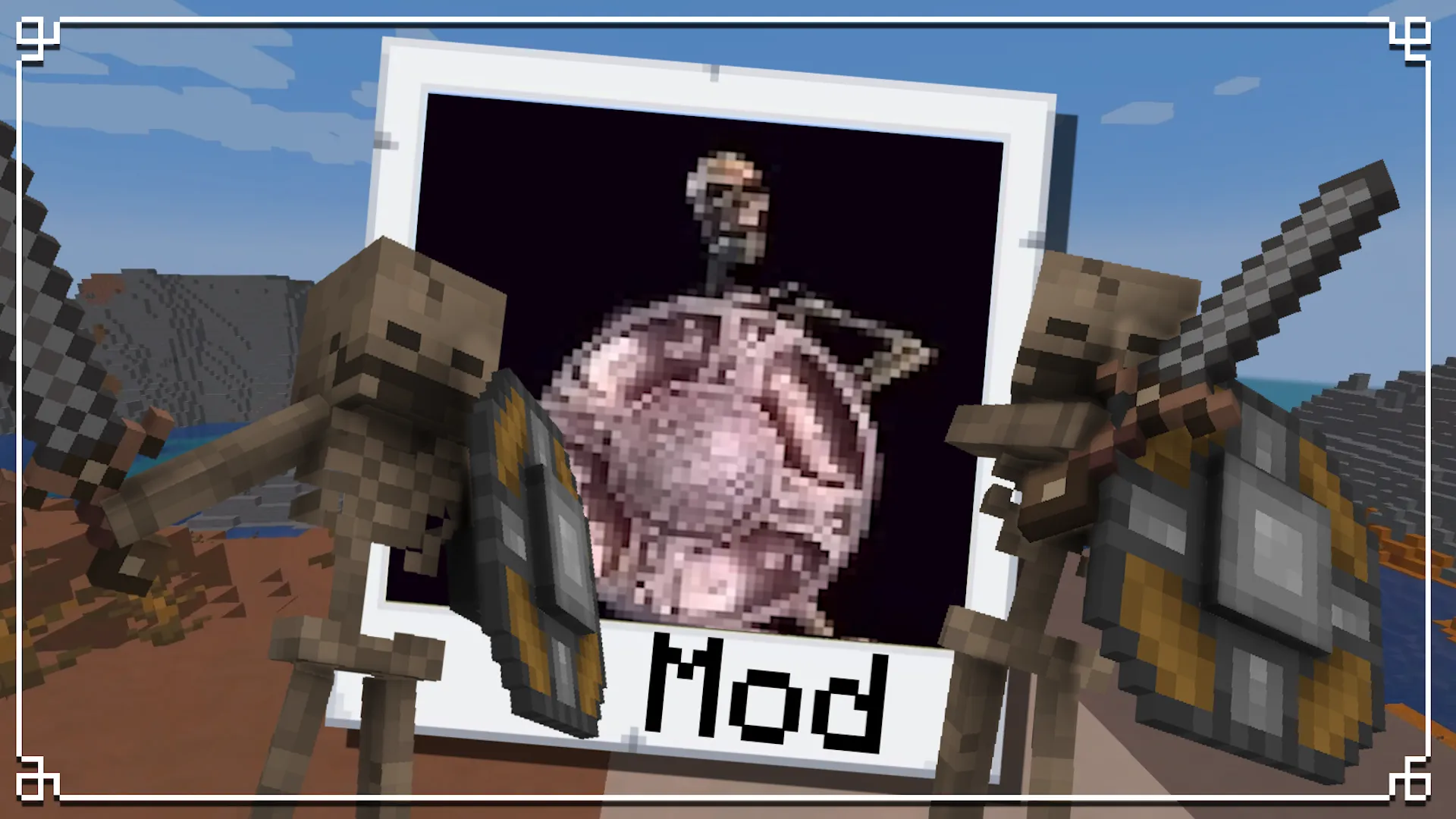 Skyrims Skeletons Meme, Моды, Minecraft