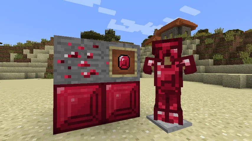 Ruby is the new Netherite (Fabric), Моды, Minecraft