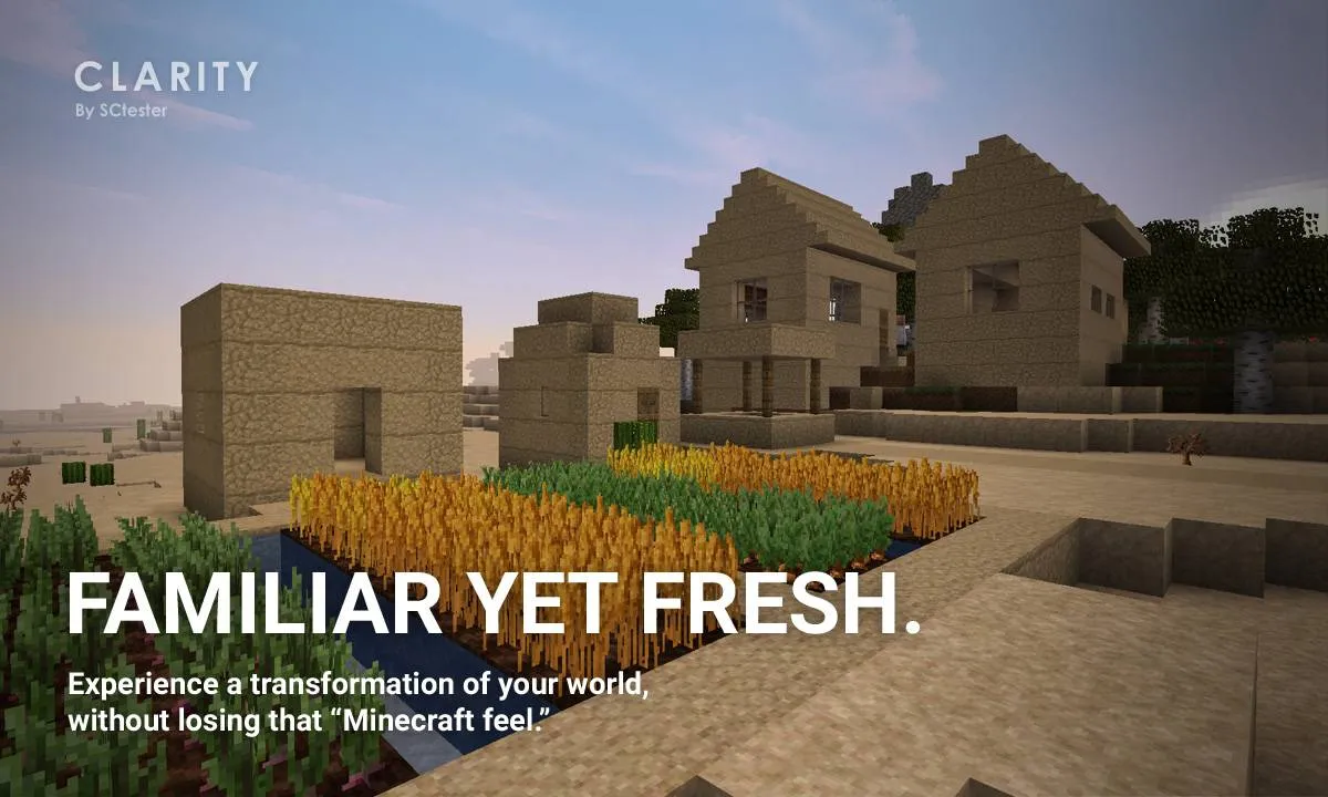 Clarity, Текстуры, Minecraft