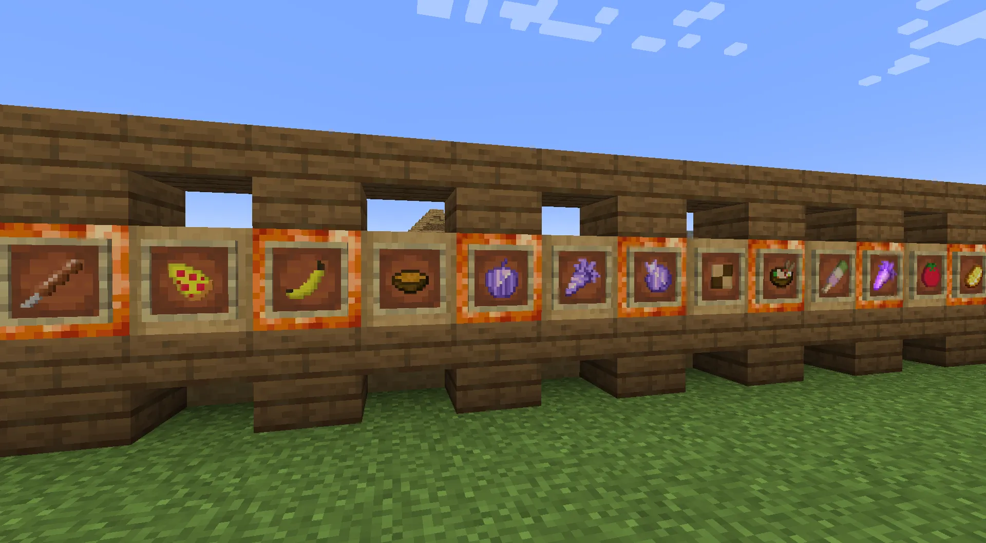 Sky-Food — скриншот 1 (Текстуры, Minecraft)