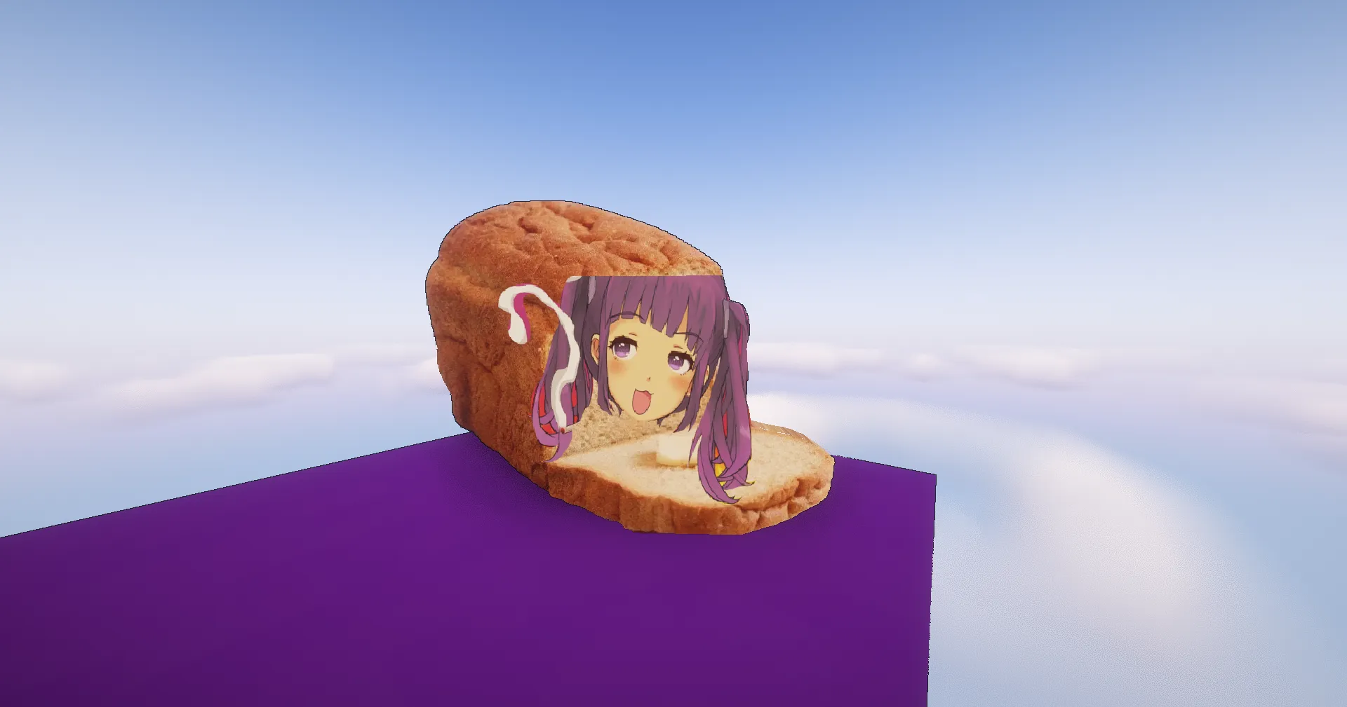 otachan bread totem (otabread), Текстуры, Minecraft