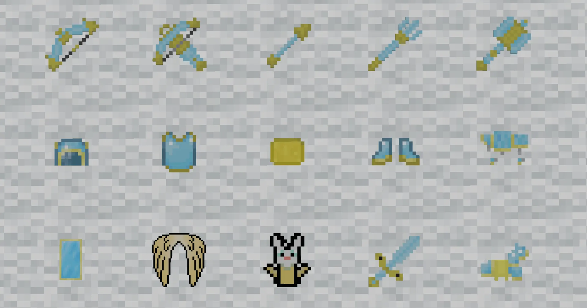 Angel Hare Textures, Текстуры, Minecraft