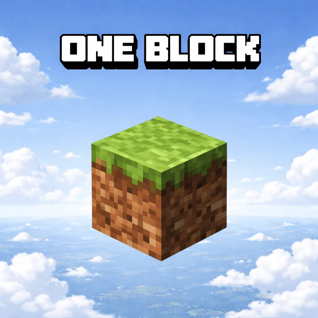 one block to the sky, Карты, Minecraft