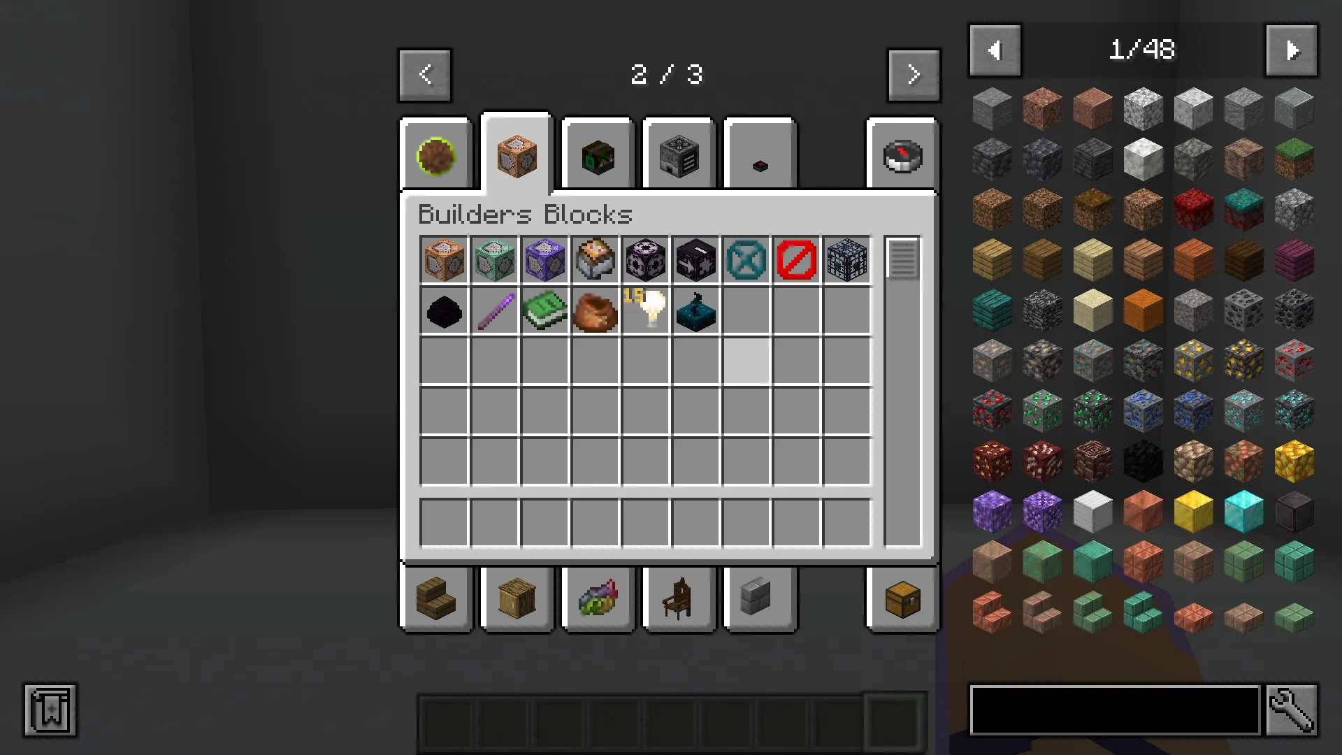 BuildBattle pack, Модпаки, Minecraft