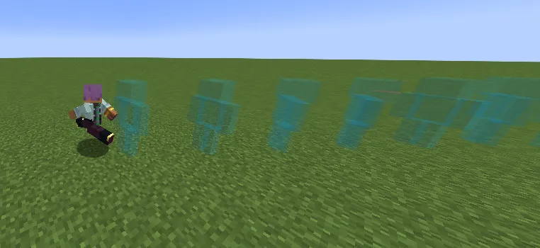 Sandevistan Cyberpunk edgerunners, Моды, Minecraft