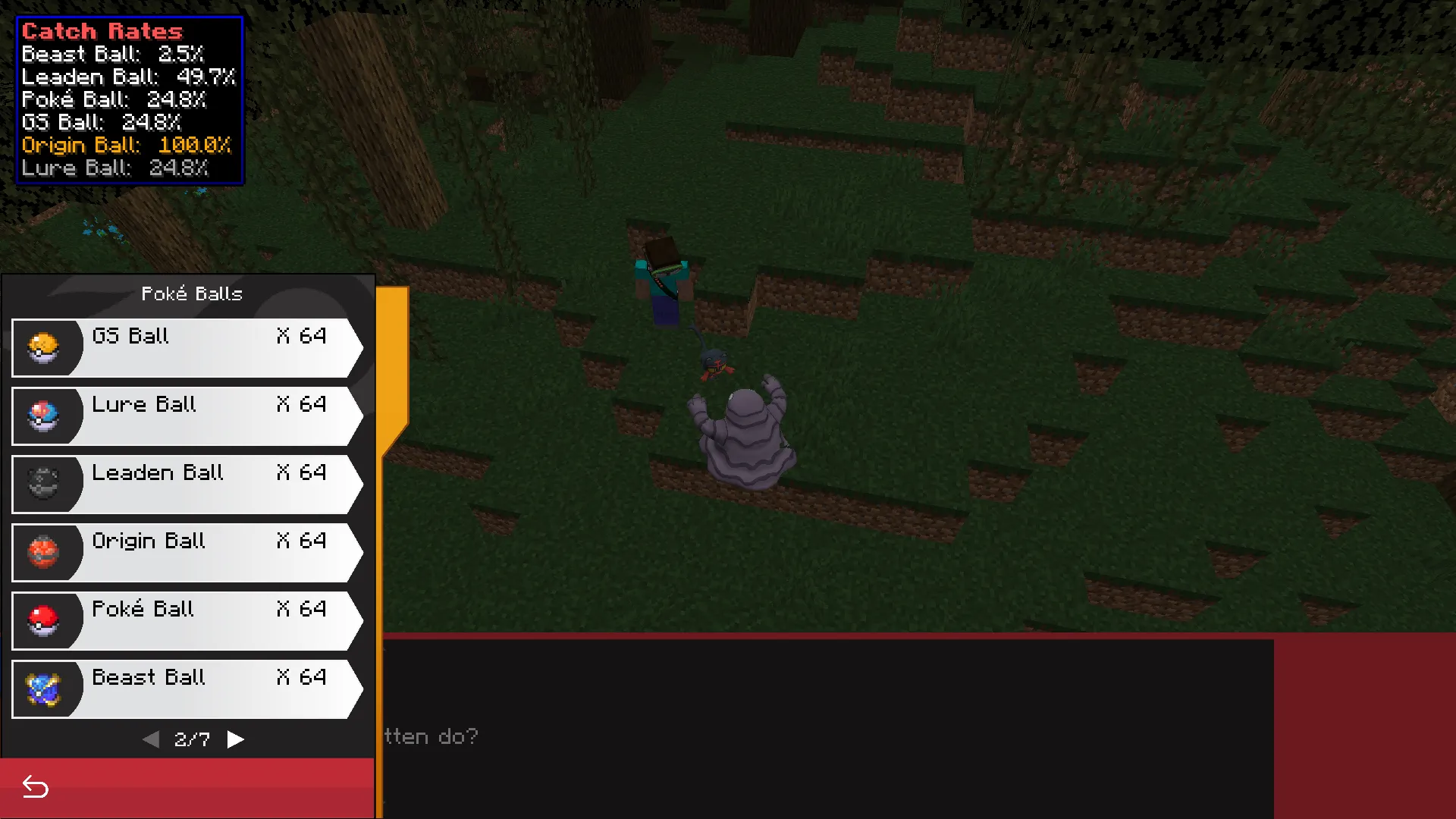 PM Battle Info — скриншот 1 (Моды, Minecraft)