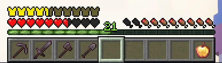 Choose Your UI - Armor Bars — скриншот 2 (Текстуры, Minecraft)