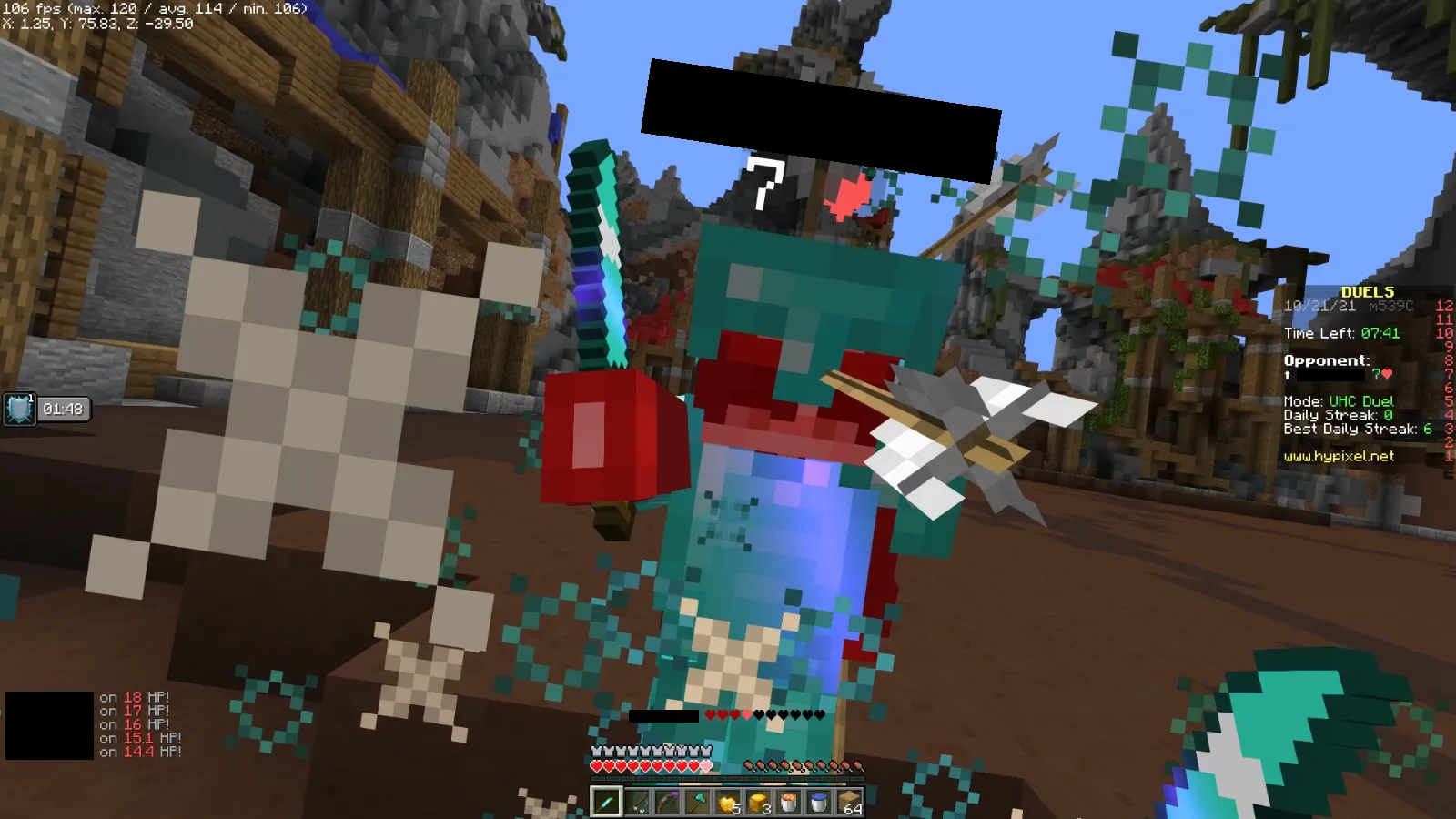 Swords to Knives., Текстуры, Minecraft