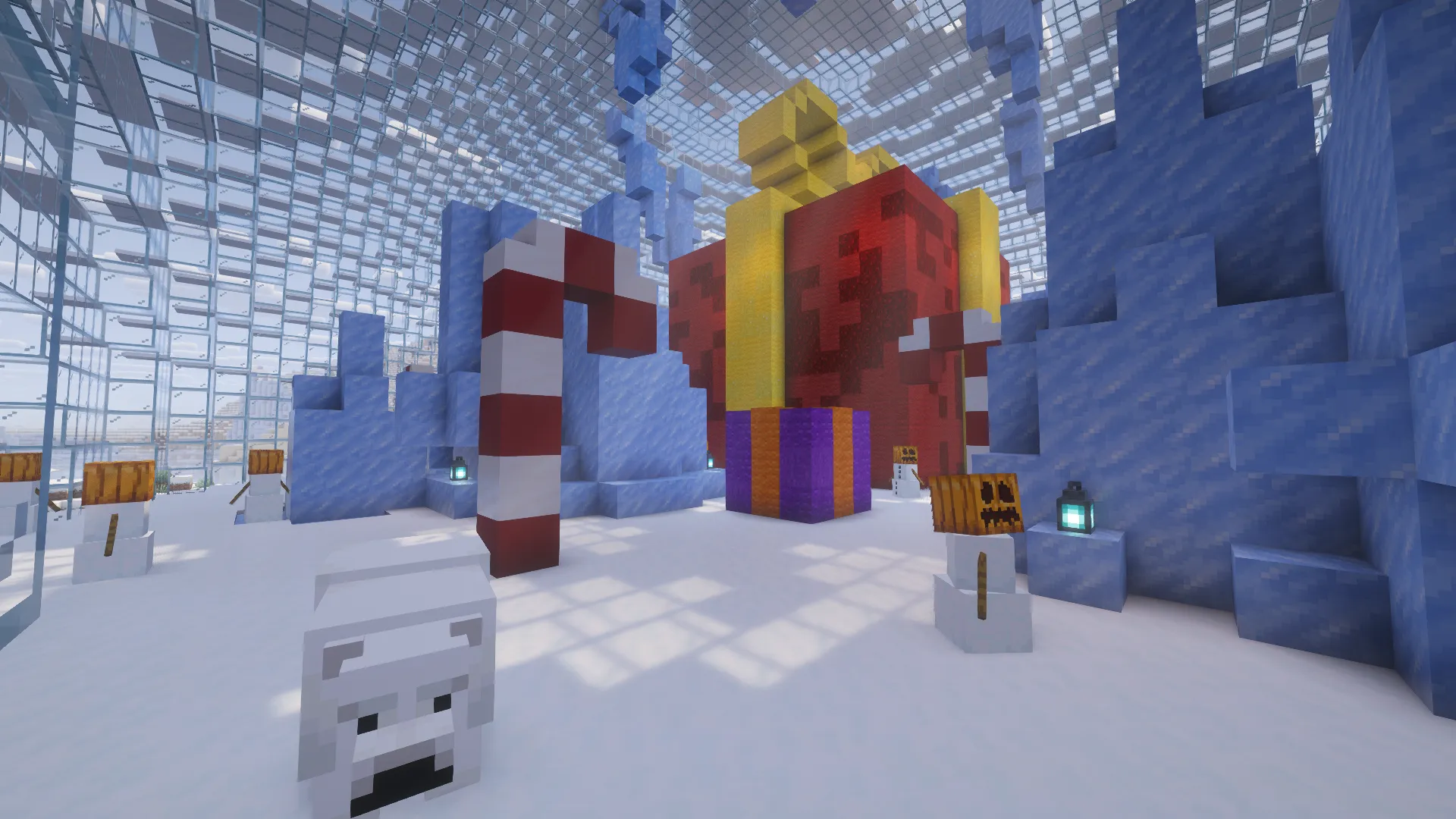Big Gift Snowglobe — скриншот 1 (Моды, Minecraft)
