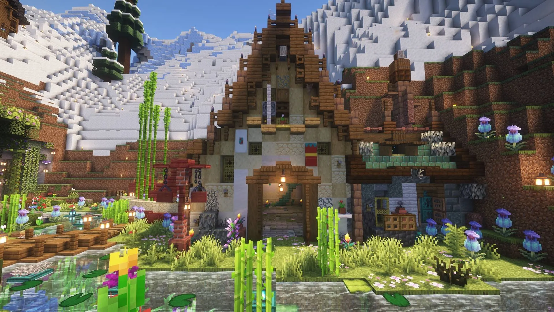 XiaoCraft Town (JAVA), Карты, Minecraft