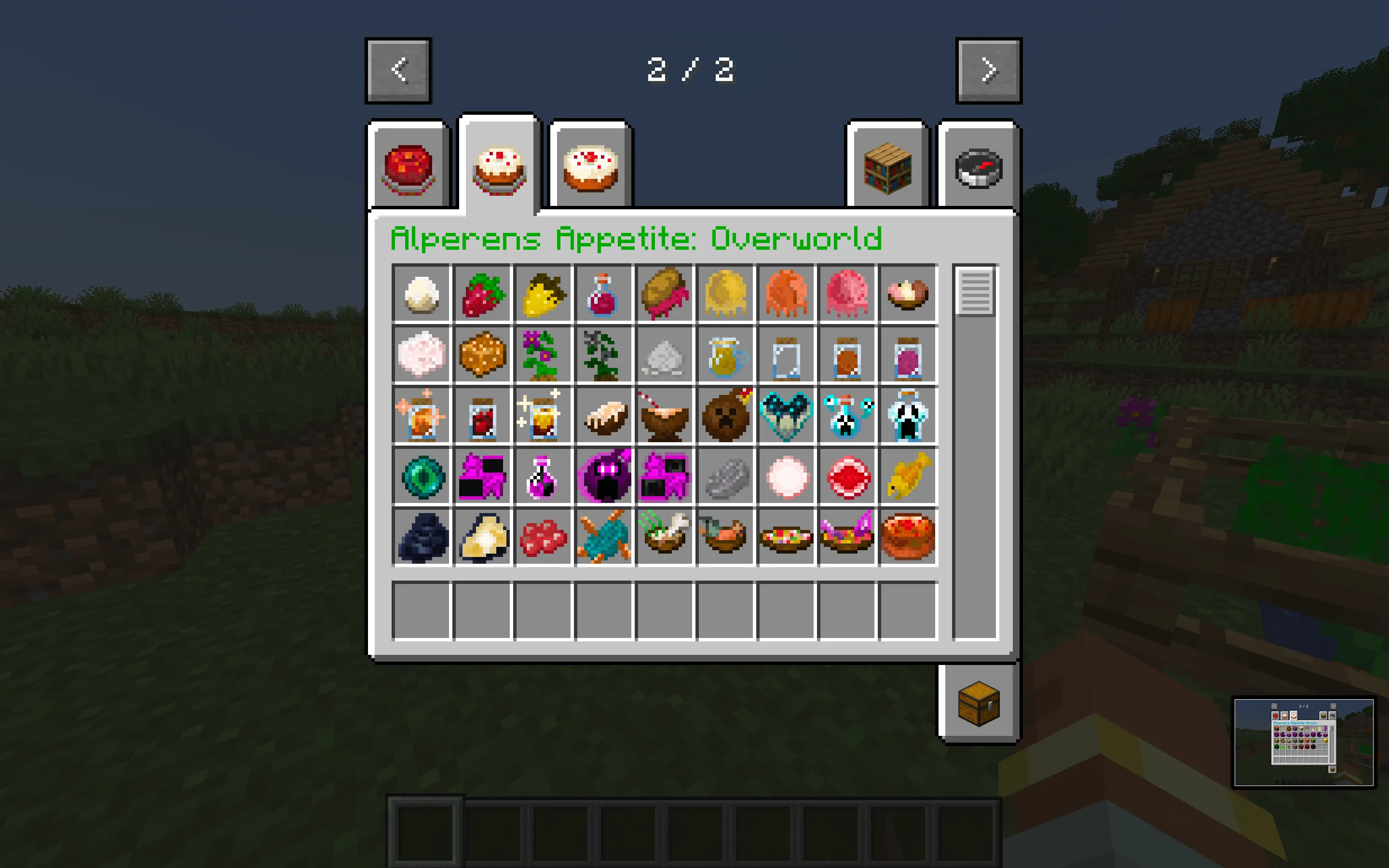 Alper's Appetite, Моды, Minecraft