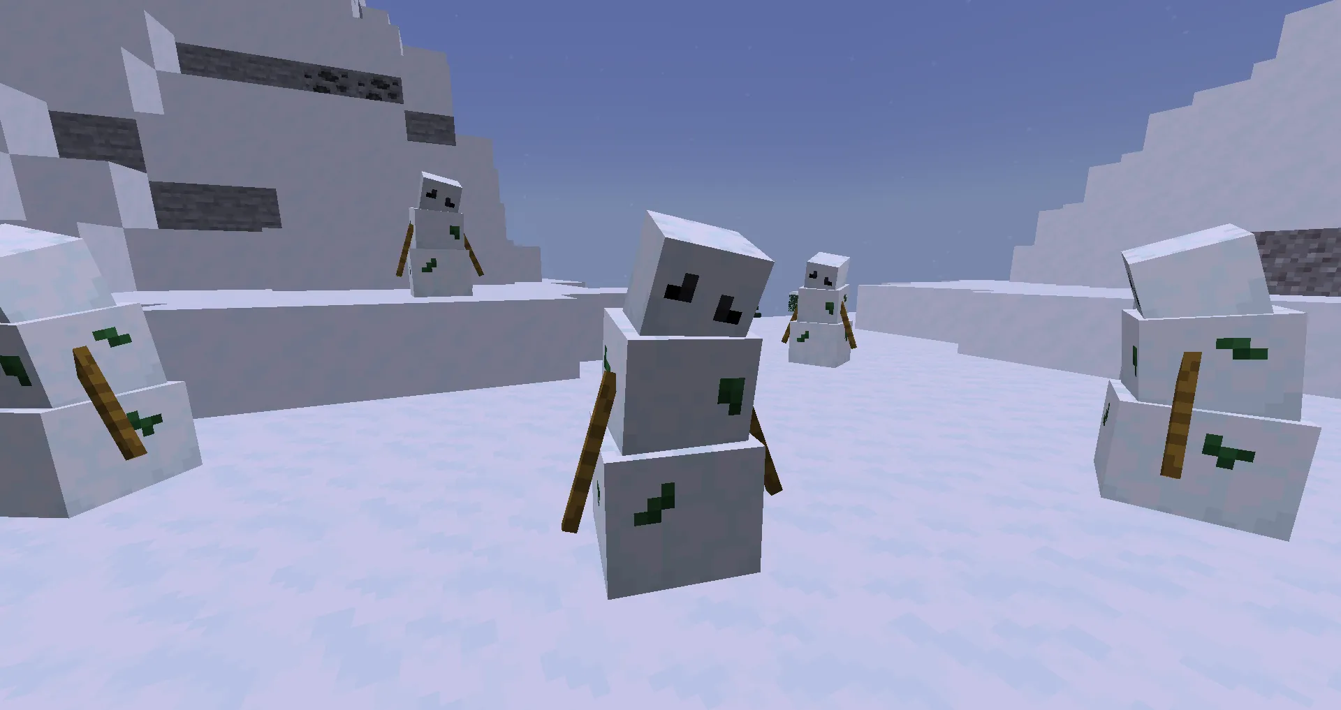 SCP-4230, The Snowman, Моды, Minecraft
