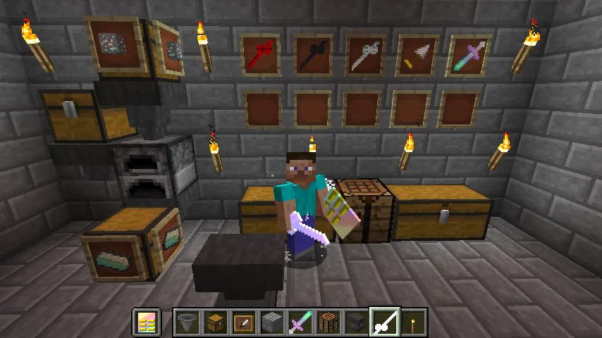 DivineWeapon, Моды, Minecraft