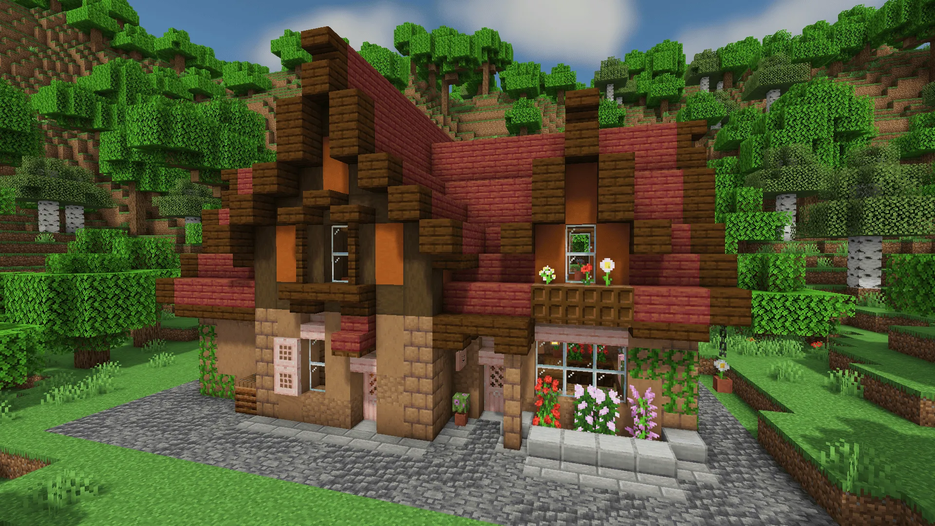 Small Cosy Flower Shop, Карты, Minecraft