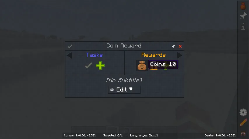 Quest Shop, Моды, Minecraft