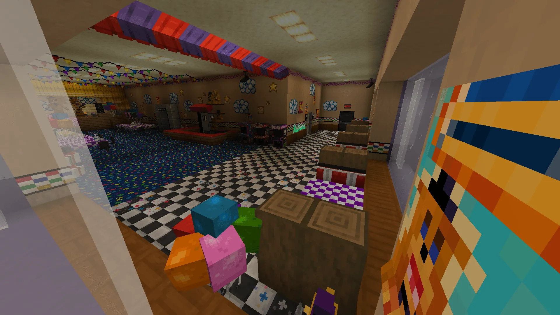 Fredbear's Family Diner Map, Карты, Minecraft