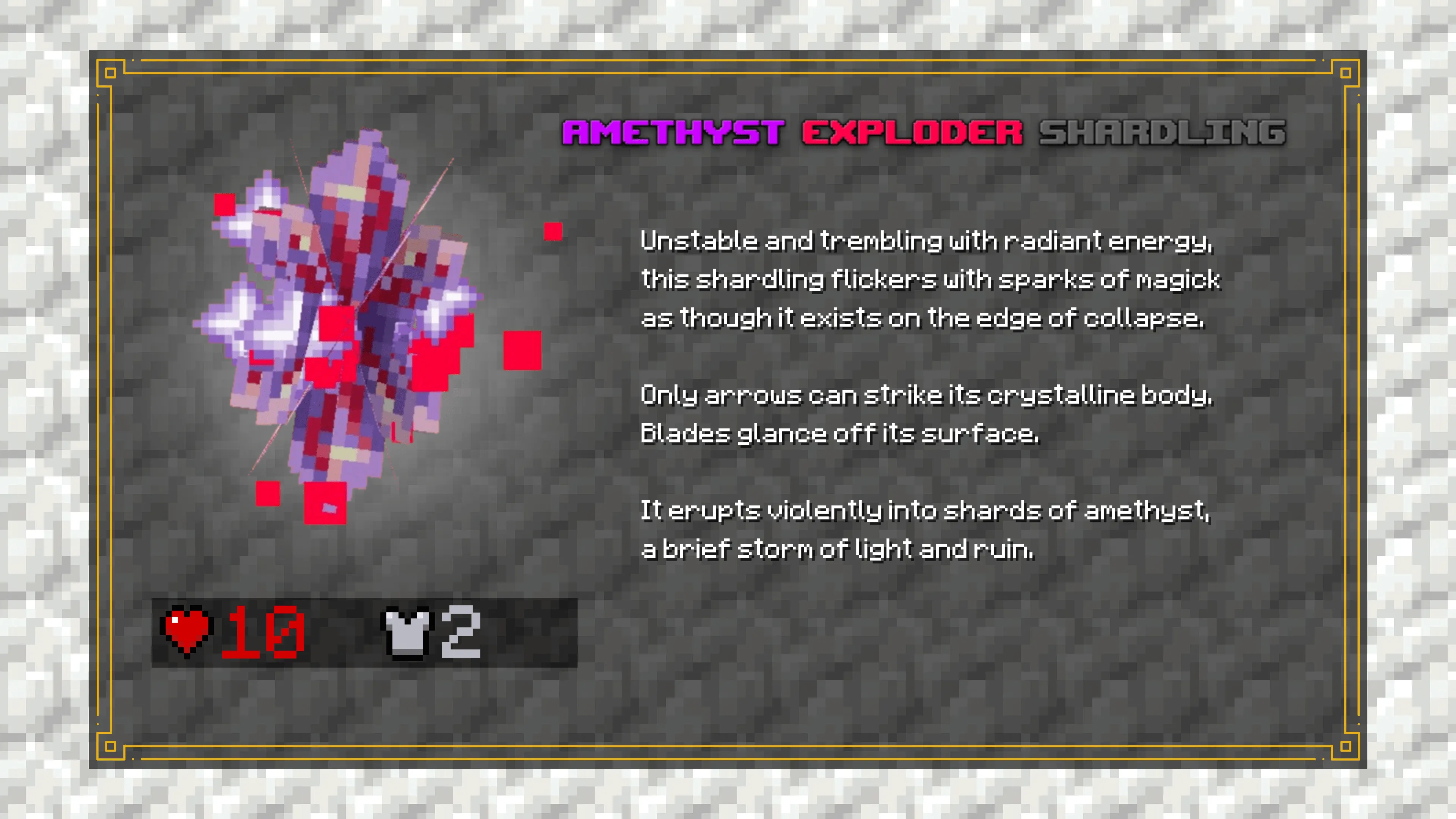 Amethyst - Echoes, Моды, Minecraft