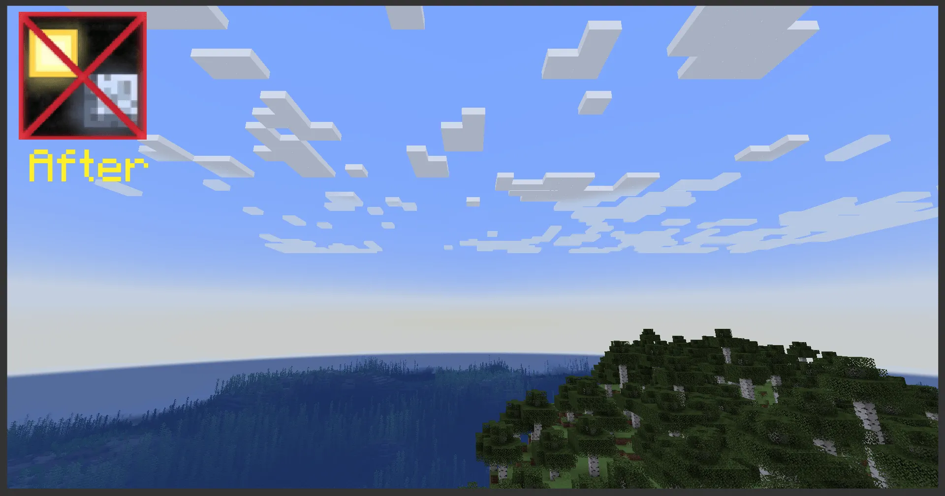 Sun & Moon remover — скриншот 3 (Текстуры, Minecraft)