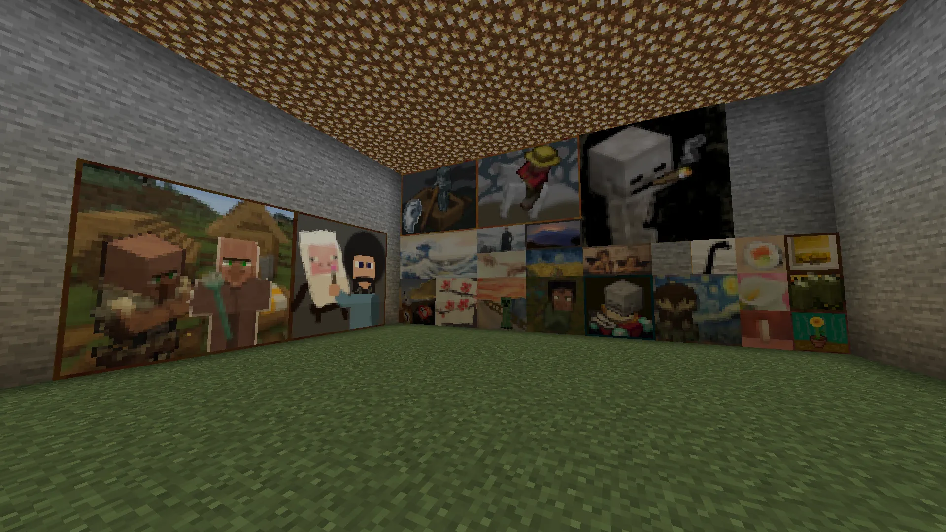 Kilatons famous Paintings Pack — скриншот 1 (Текстуры, Minecraft)