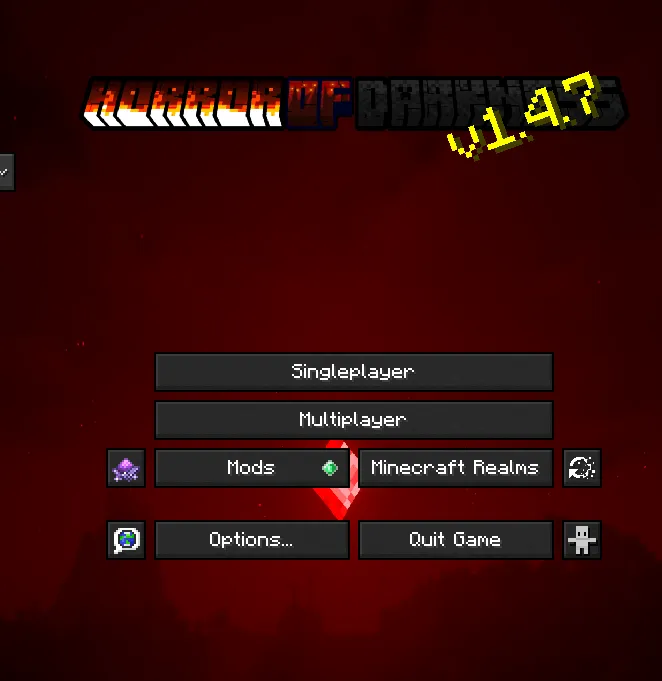 Resorspack's Horror Of Darkness — скриншот 1 (Текстуры, Minecraft)