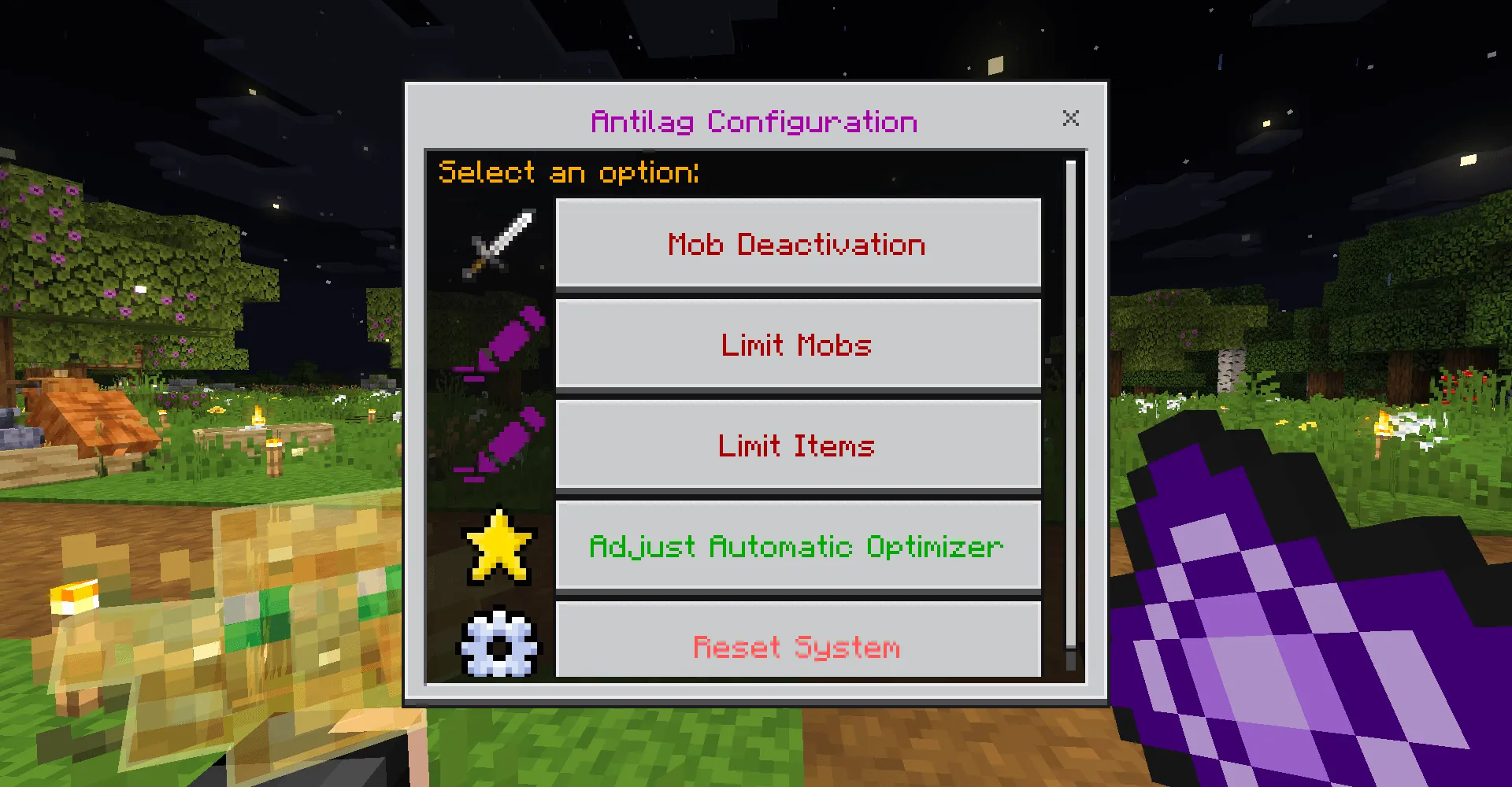 ⚡ Luzma Boost Optimizer for Bedrock (no lite) — скриншот 7 (Аддоны, Minecraft)
