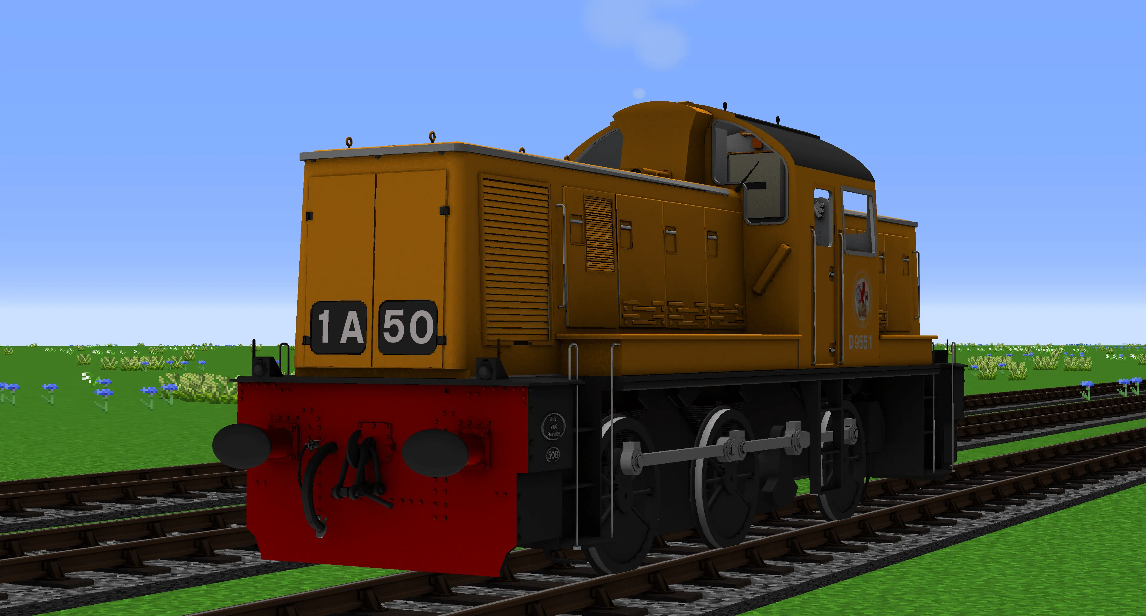 S&S British Diesel for Immersive Railroading, Текстуры, Minecraft