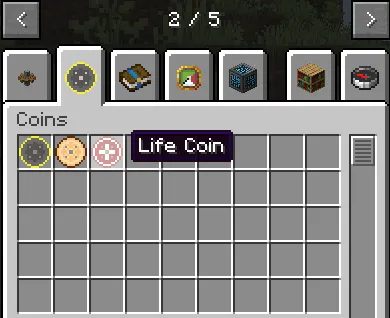 Lees Coins — скриншот 1 (Моды, Minecraft)