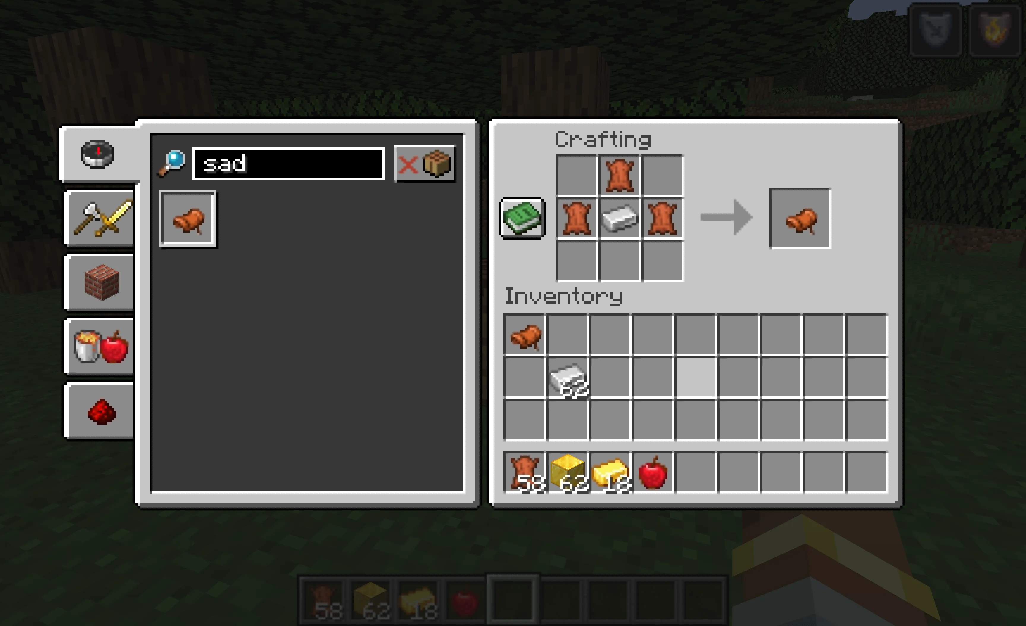 Forgotten Recipes – Uncraftable Items Made Craftable — скриншот 1 (Моды, Minecraft)
