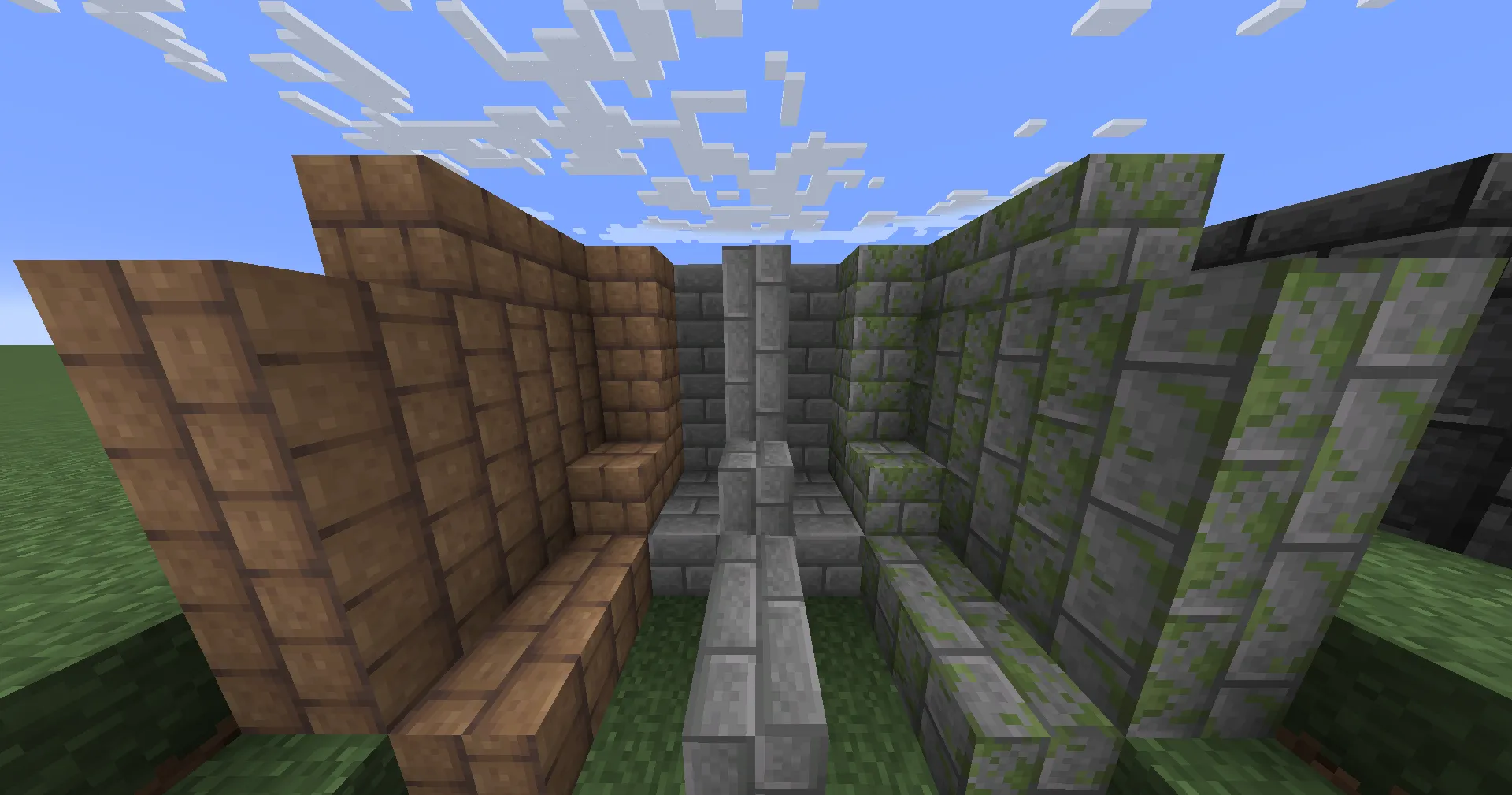 Vertical Planks & Bricks — скриншот 5 (Текстуры, Minecraft)