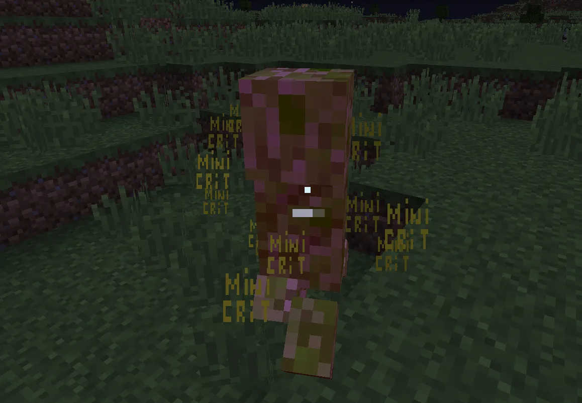 TF2 mini crit, Текстуры, Minecraft
