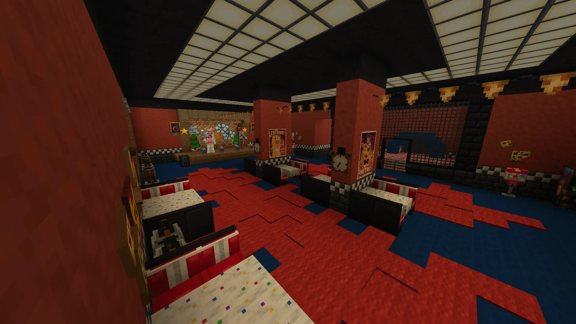 Rovdo's Fnaf Pizzeria, Карты, Minecraft
