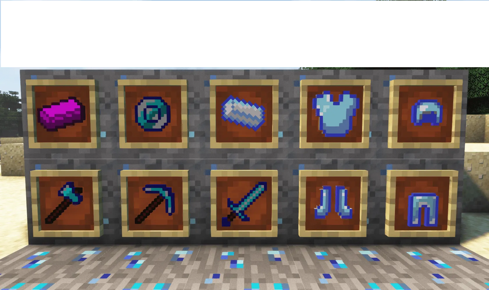AetheriumCraft: New Tools & New Armor — скриншот 1 (Моды, Minecraft)