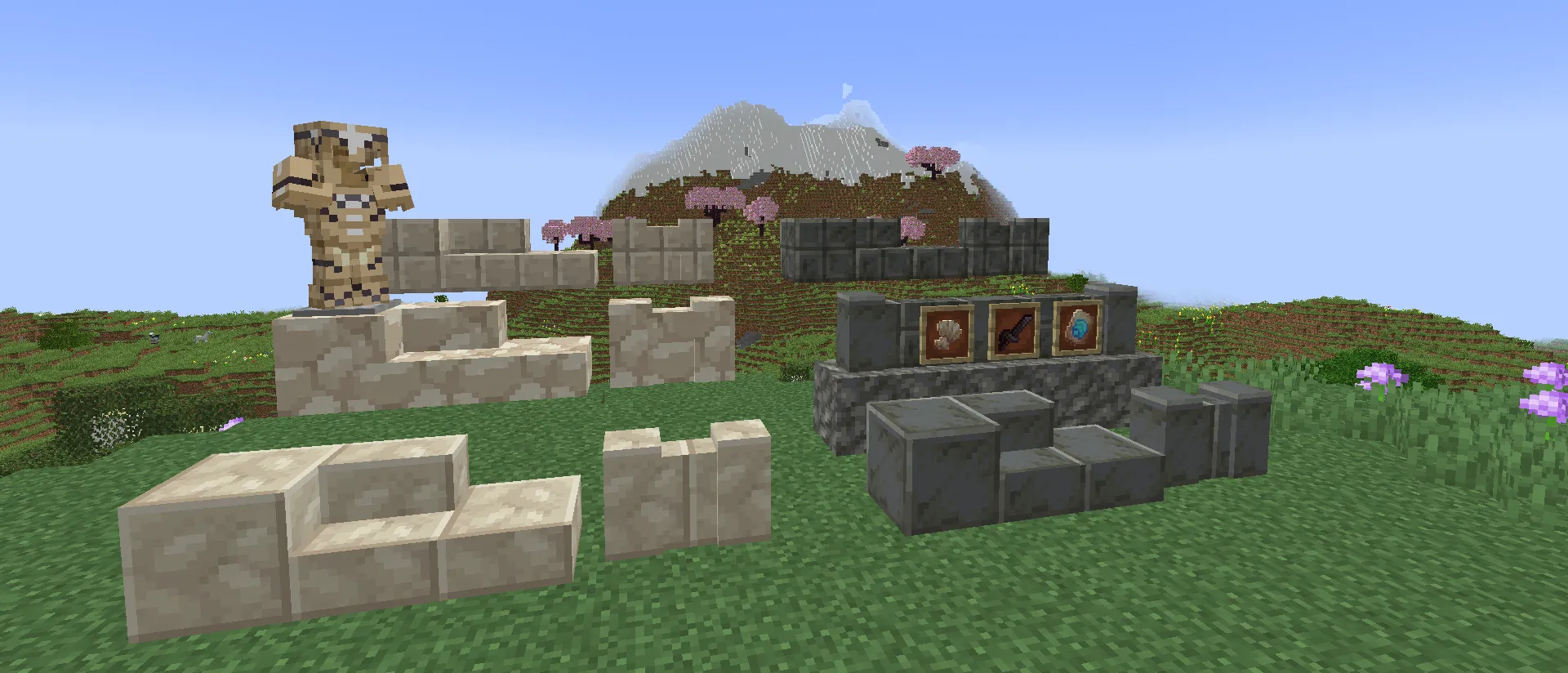 Mineral Overhaul: Shellstone & Tuff — скриншот 1 (Моды, Minecraft)