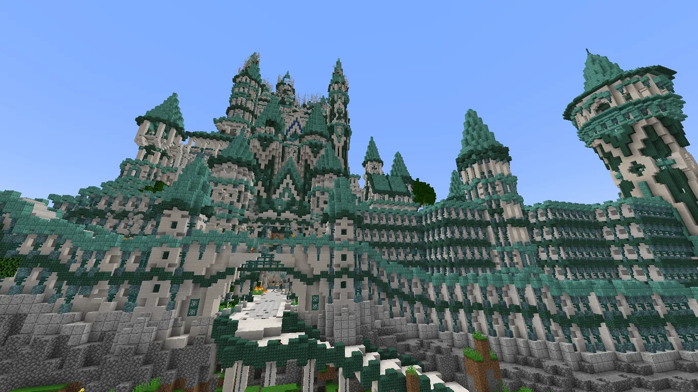 Skydorne Castle, Карты, Minecraft