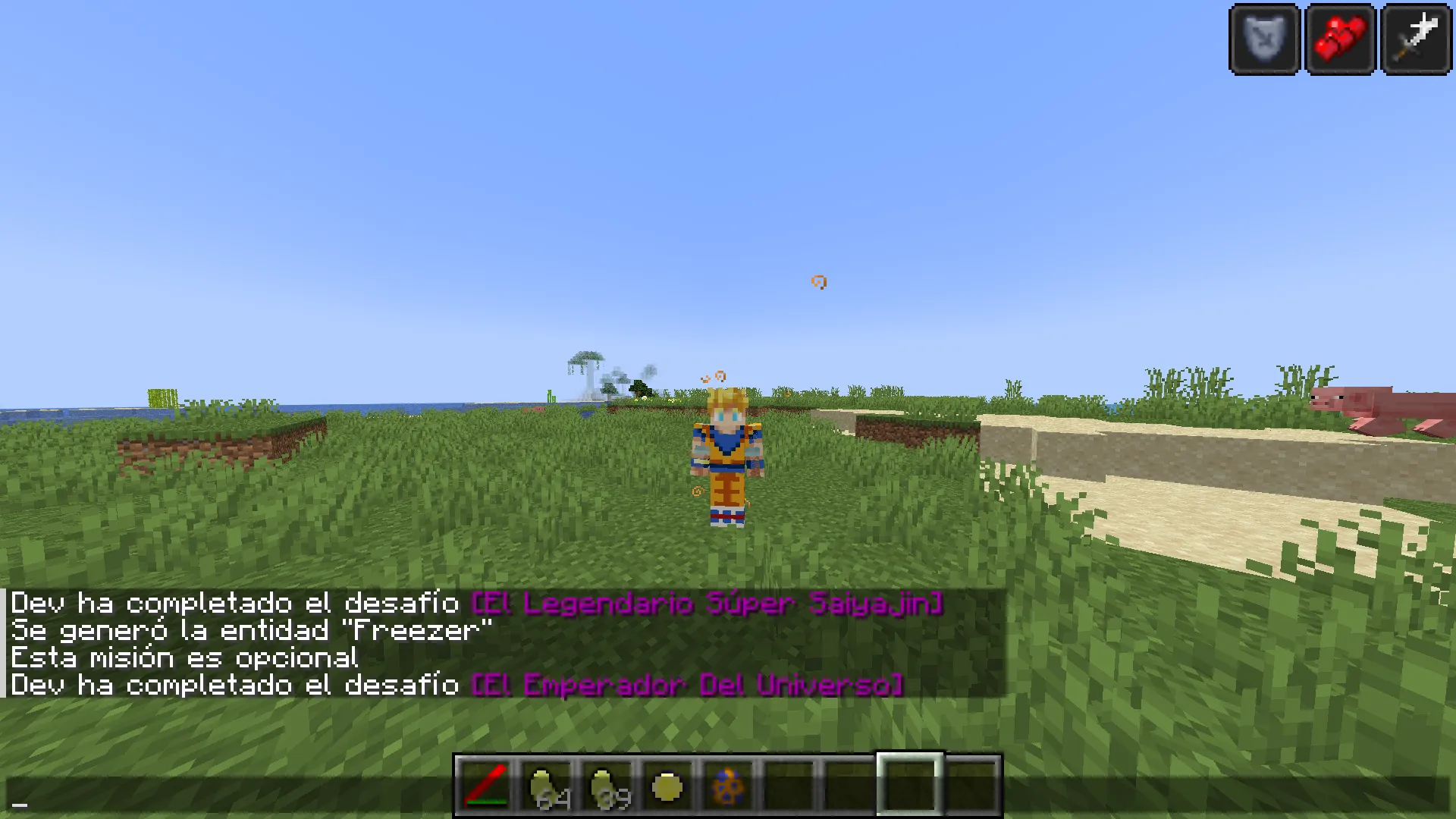 Dragon Ball God — скриншот 2 (Моды, Minecraft)