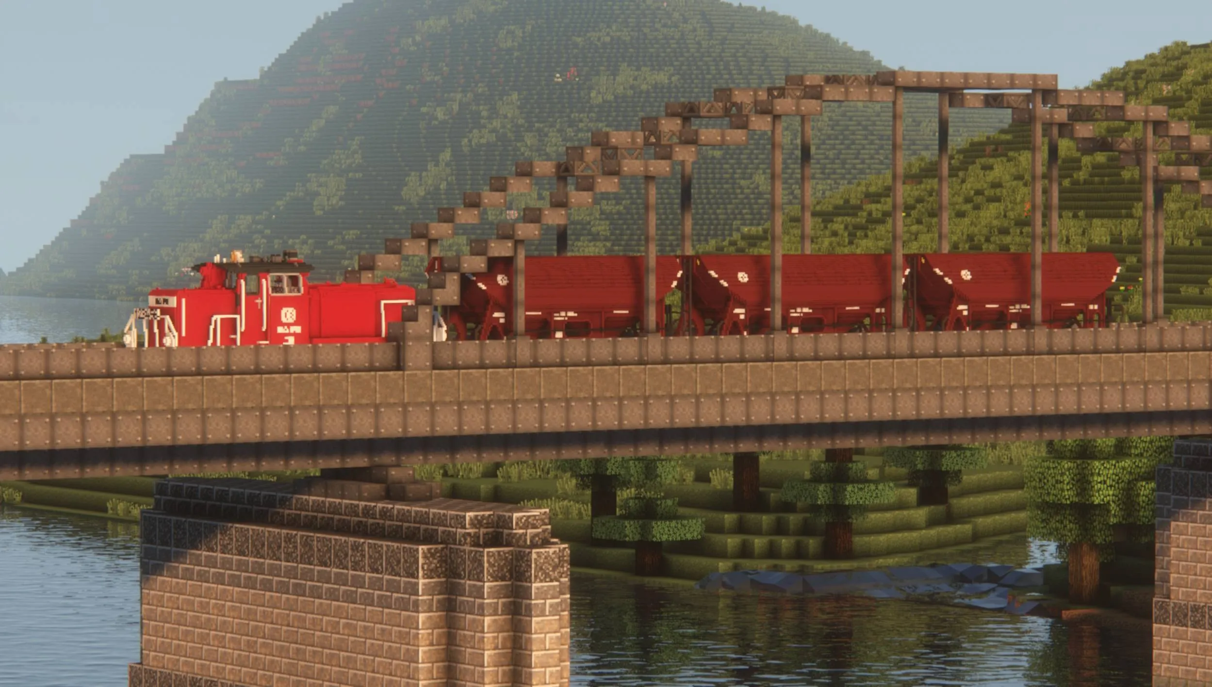 German Voxel Railroading for IR — скриншот 1 (Текстуры, Minecraft)