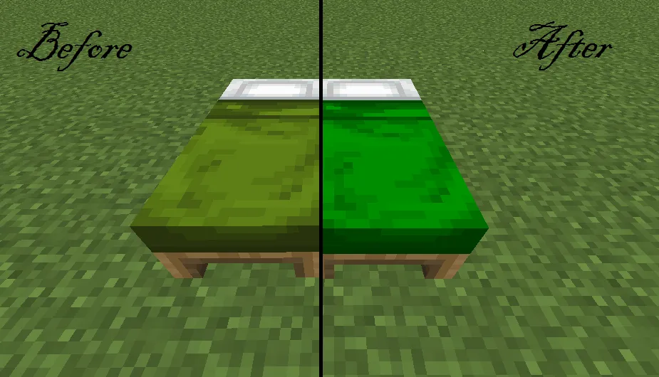 Better Green (Greener Green) — скриншот 1 (Текстуры, Minecraft)