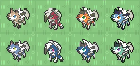 Dawn Lycanroc | Datapack — скриншот 2 (Текстуры, Minecraft)