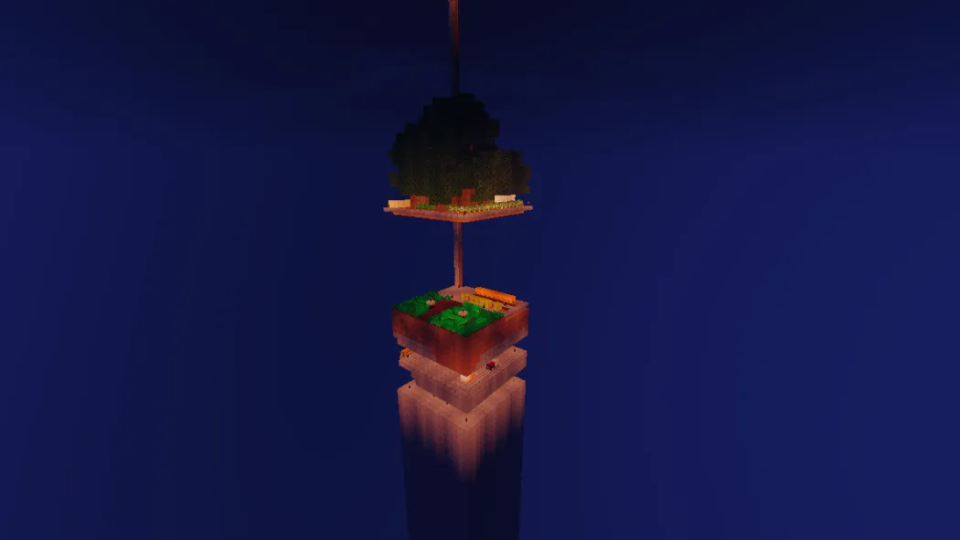 Chunk Survival Modded — скриншот 1 (Модпаки, Minecraft)