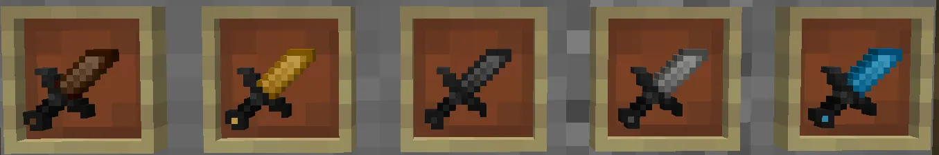 BedwarSwords — скриншот 1 (Текстуры, Minecraft)