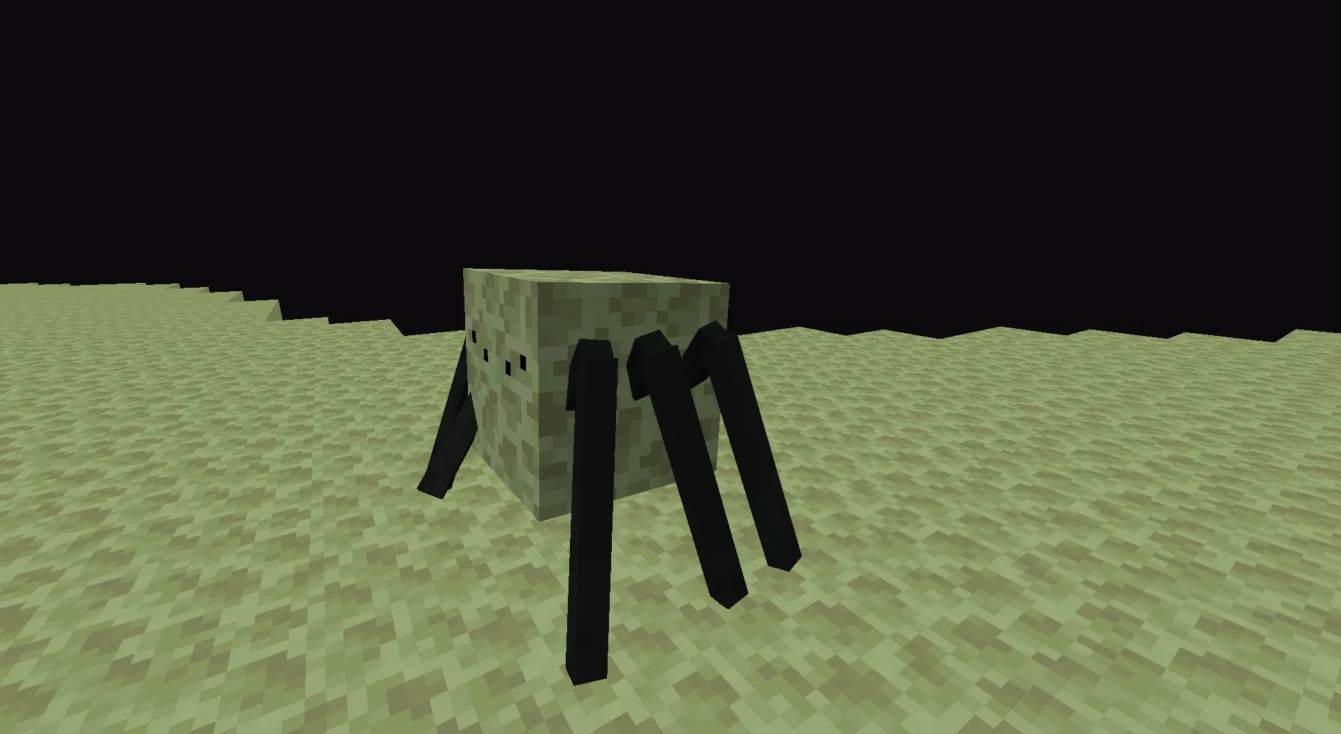Spider Mutant Cubes From Space — скриншот 3 (Моды, Minecraft)