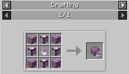 Raj's Craftable Shulker Shells, Текстуры, Minecraft