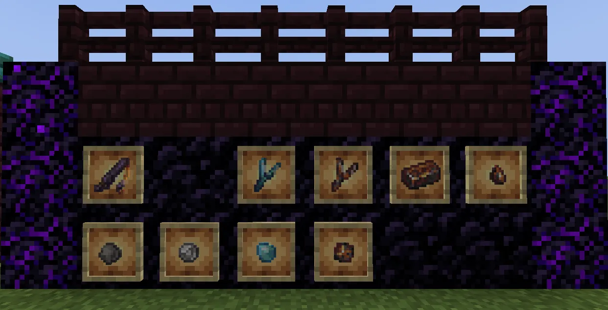 Primordial Sea, Текстуры, Minecraft
