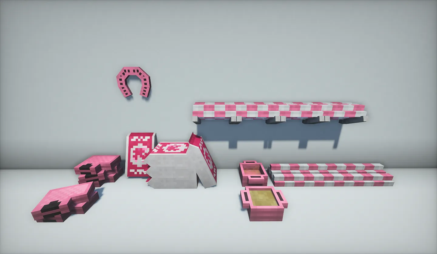Scarlet Springs Equestrian Decor (SSED) — скриншот 6 (Моды, Minecraft)