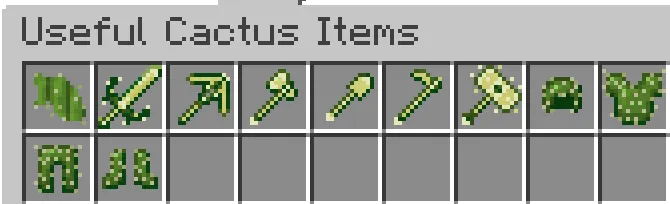 Rafael's Useful Cactus — скриншот 11 (Моды, Minecraft)