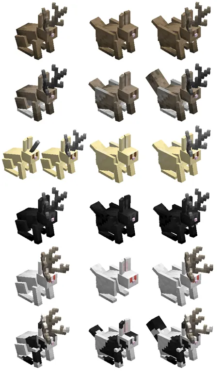 Mythical Rabbits — скриншот 3 (Текстуры, Minecraft)