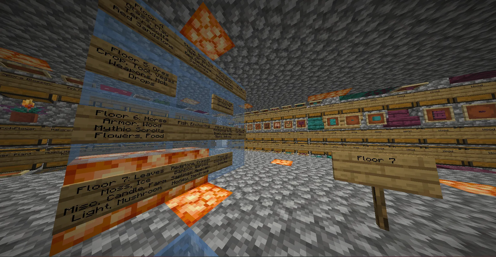 Seventh Sky Syndicate Chestshop Mall v1.1 — скриншот 8 (Карты, Minecraft)