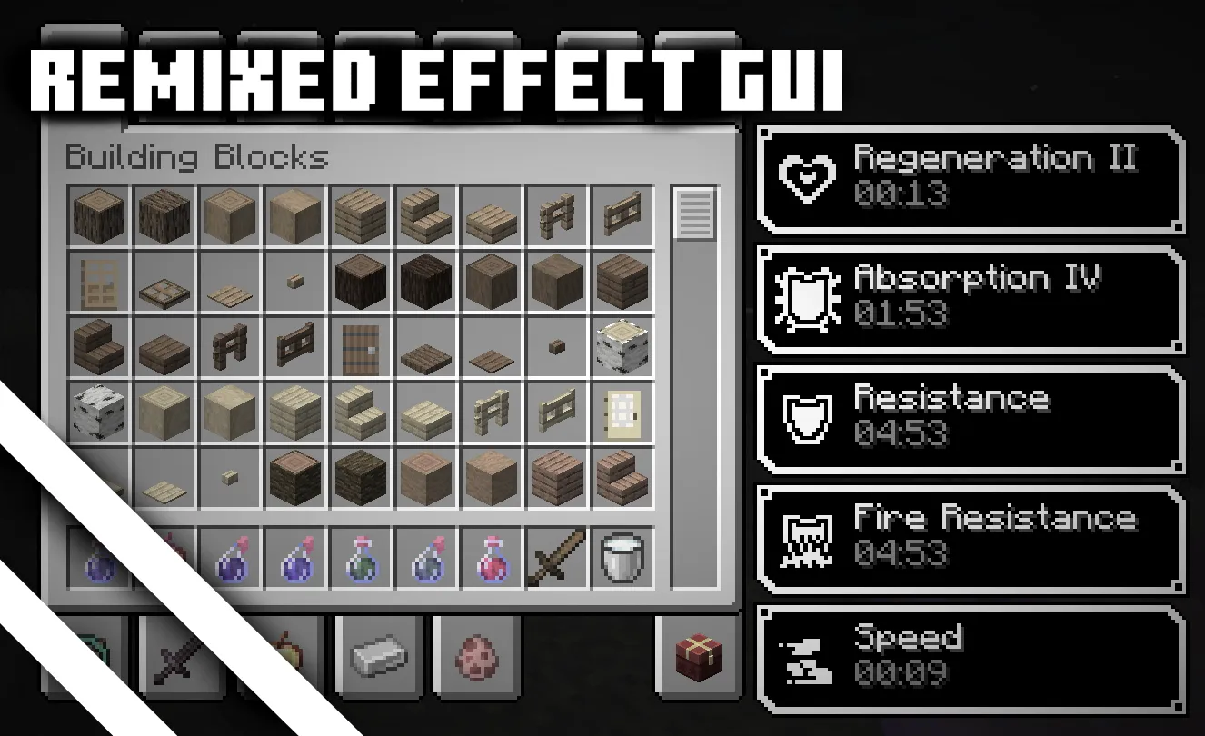 Nat's 1-bit Effects — скриншот 2 (Текстуры, Minecraft)